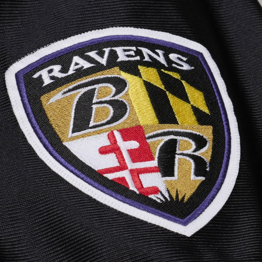 Baltimore Ravens Deion Sanders Black 2005 Authentic Throwback Jersey product image 10, provided for visual reference and