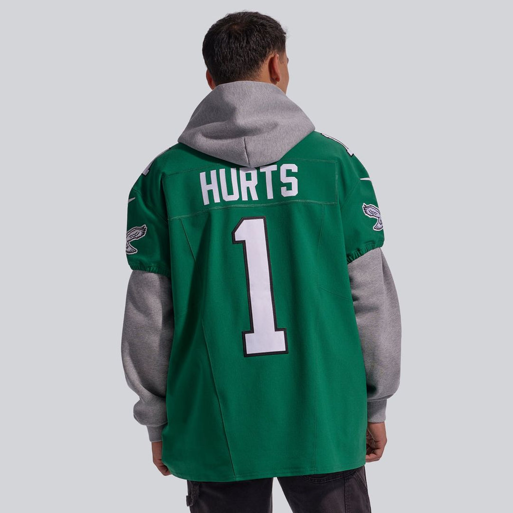 Philadelphia Eagles Jalen Hurts Midnight Green Team Vapor F.U.S.E. Elite Jersey product image 9, provided for visual