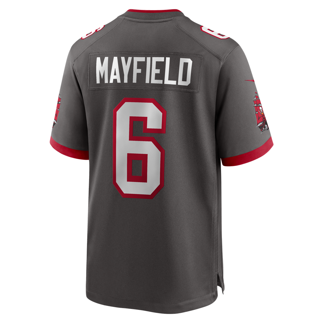 Tampa Bay Buccaneers Baker Mayfield Orange Throwback Game Jersey product image 32, provided for visual reference and product