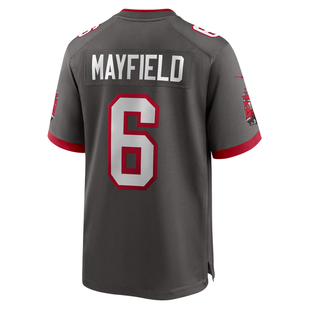 Tampa Bay Buccaneers Baker Mayfield White Away Game Jersey product image 33, provided for visual reference and product