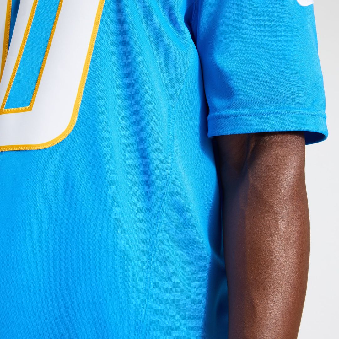 Los Angeles Chargers Justin Herbert Navy Alternate Super Chargers Vapor F.U.S.E. Stitched Limited Jersey product image 23,