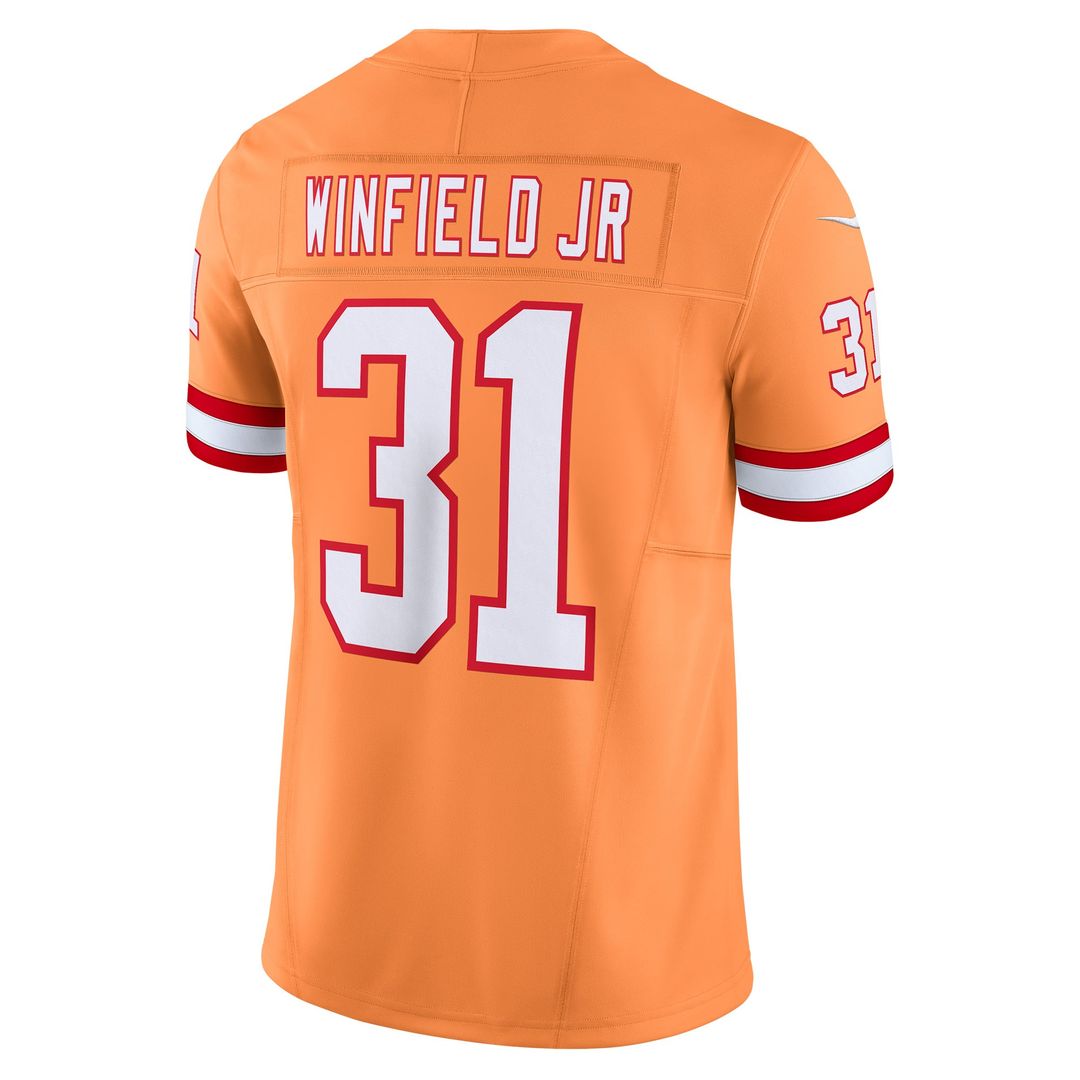 Tampa Bay Buccaneers Antoine Winfield Jr. Orange Vapor F.U.S.E. Limited Jersey product image 3, provided for visual