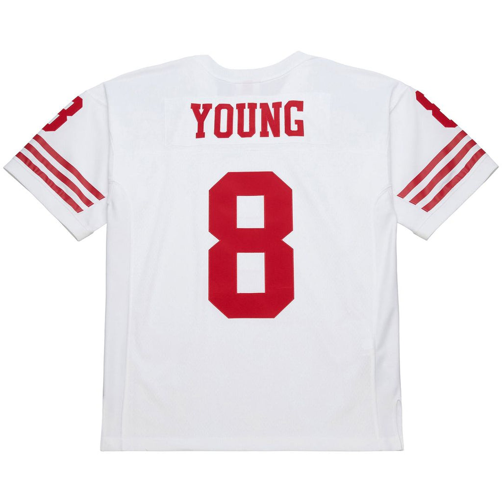 San Francisco 49ers Steve Young White 1994 Legacy Replica Jersey product image 3, provided for visual reference and product