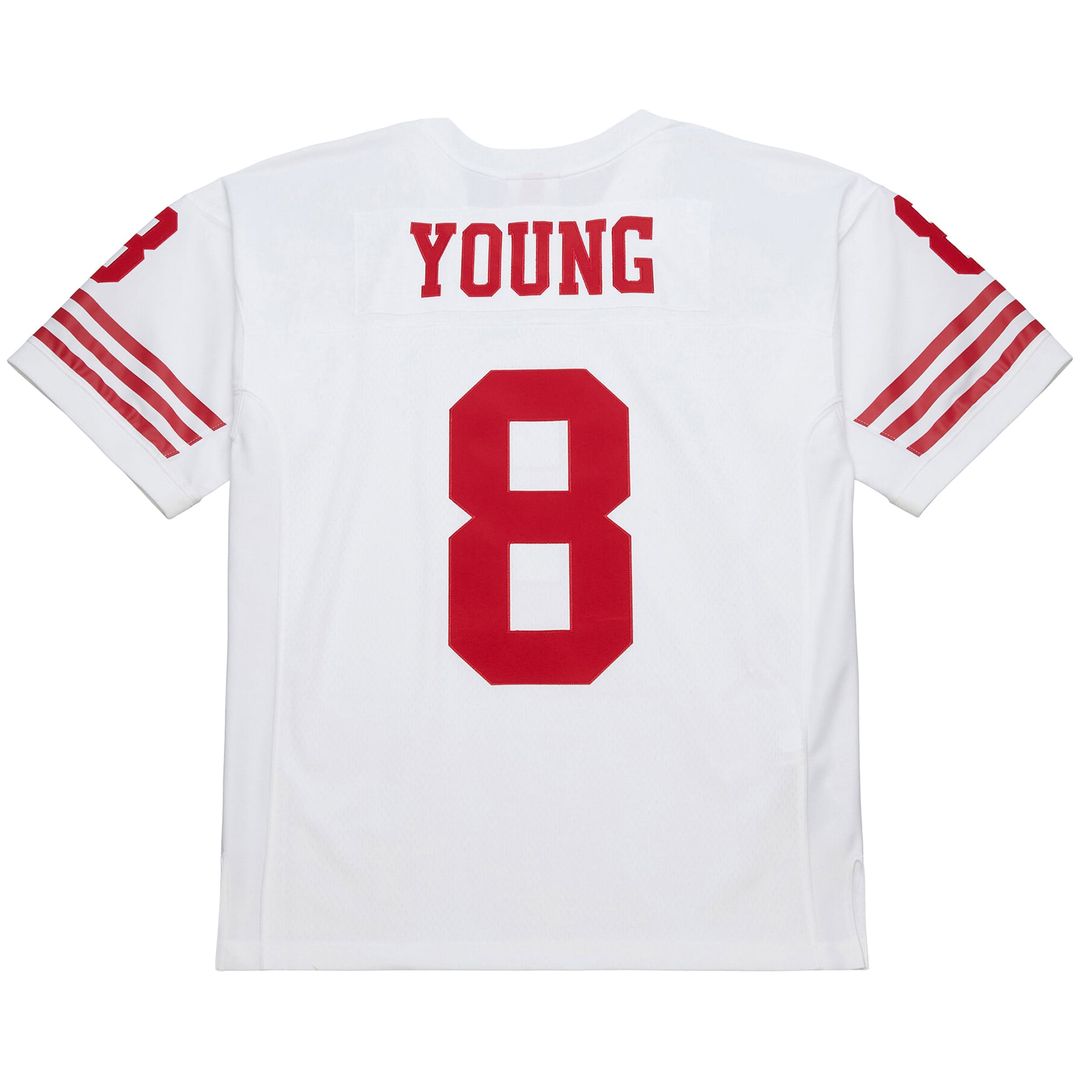 San Francisco 49ers Steve Young White 1994 Legacy Replica Jersey product image 3, provided for visual reference and product