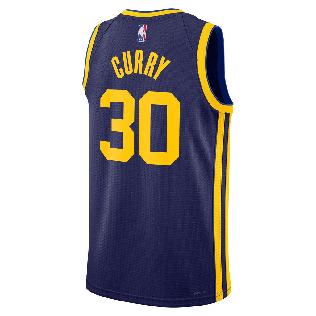 Golden State Warriors NBA Statement Swingman Jersey - Stephen Curry product image 4, provided for visual reference and