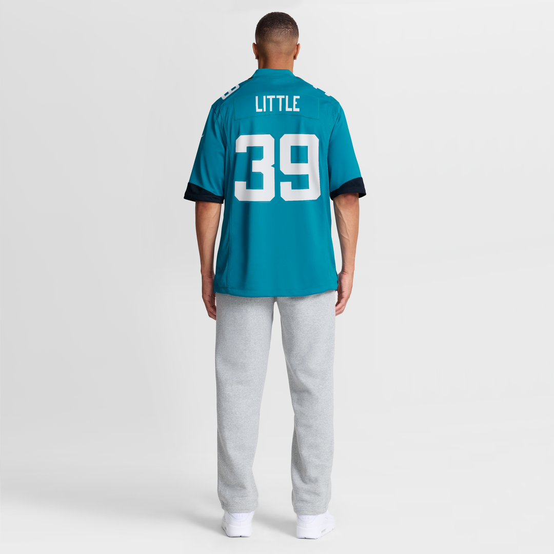 Jacksonville Jaguars Cam Little Teal Team Game Jersey product image 8, provided for visual reference and product detail