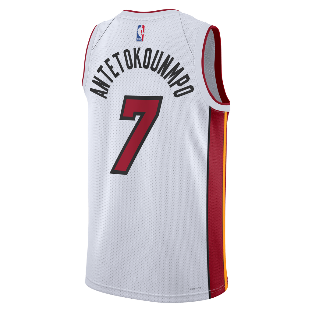 Miami Heat Nike Association Edition Swingman Jersey - White product image 4