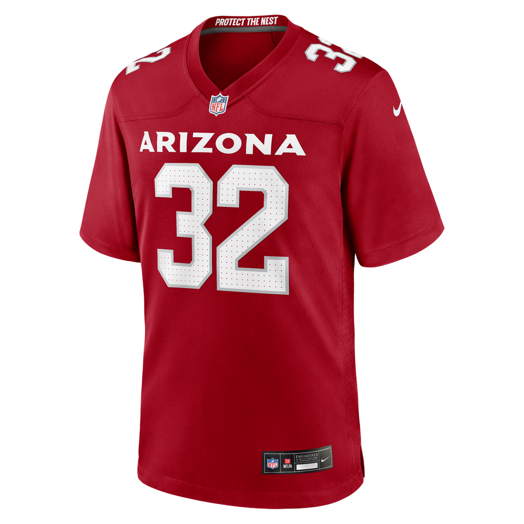 Arizona Cardinals Joey Blount Cardinal Game Jersey product image 2, provided for visual reference and product detail review