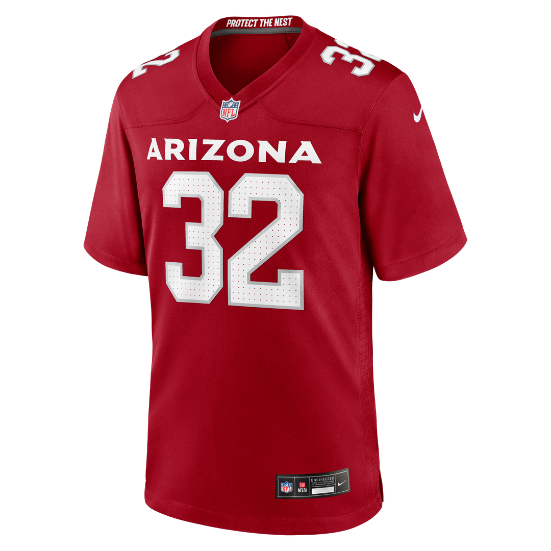 Arizona Cardinals Joey Blount Cardinal Game Jersey product image 2, provided for visual reference and product detail review