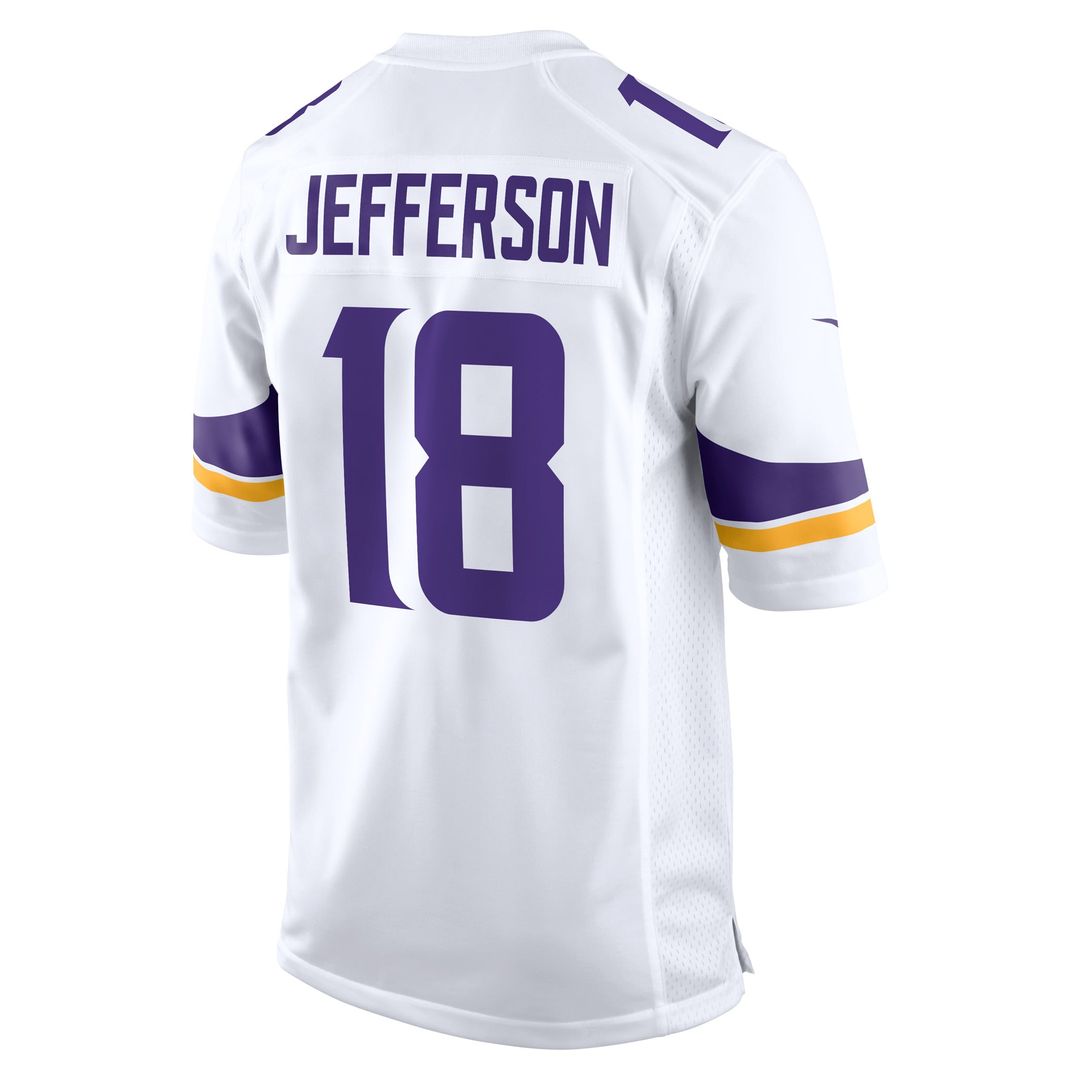Minnesota Vikings Justin Jefferson Purple Player Game Jersey product image 29, provided for visual reference and product