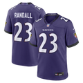 Baltimore Ravens Adam Randall Purple Team Game Jersey product image 1, provided for visual reference and product detail