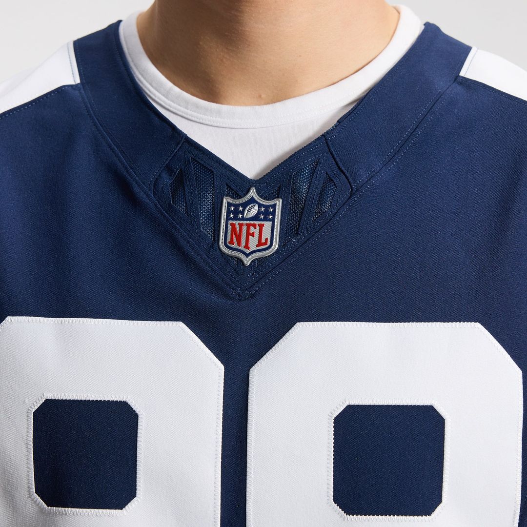 Dallas Cowboys CeeDee Lamb Navy Alternate Vapor F.U.S.E. Elite Jersey product image 9, provided for visual reference and