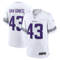 Minnesota Vikings Andrew Van Ginkel White Alternate Game Jersey product image 1, provided for visual reference and product
