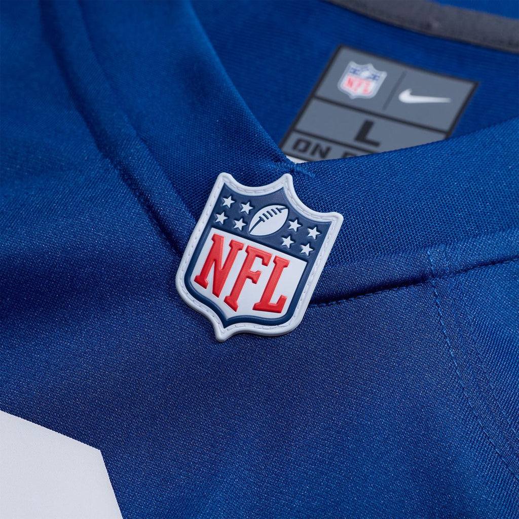 Indianapolis Colts Daniel Jones Royal Alternate Game Jersey product image 4, provided for visual reference and product