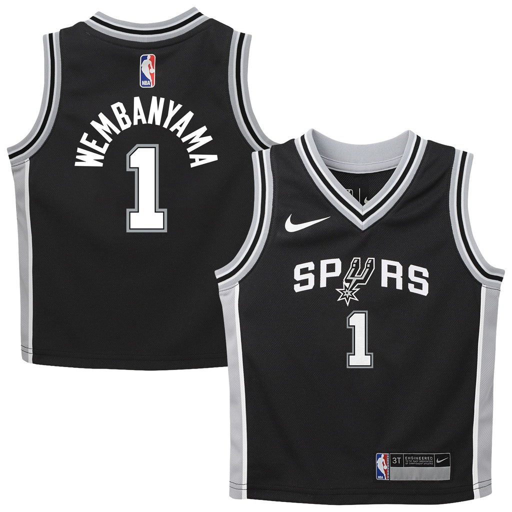 Victor Wembanyama San Antonio Spurs Swingman Icon Jersey - Kids product image 1, provided for visual reference and product