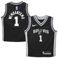 Victor Wembanyama San Antonio Spurs Swingman Icon Jersey - Kids product image 1, provided for visual reference and product
