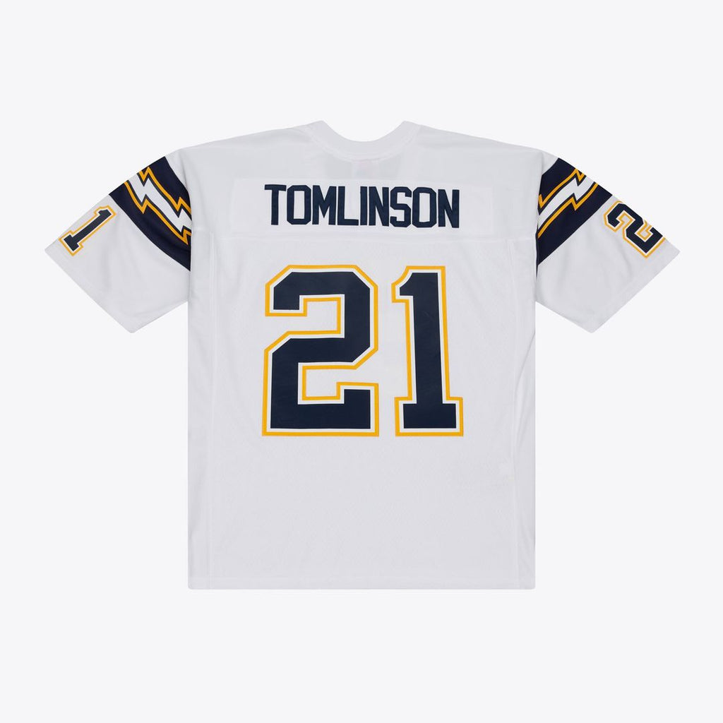San Diego Chargers LaDainian Tomlinson White 2001 Legacy Replica Player Jersey product image 2, provided for visual