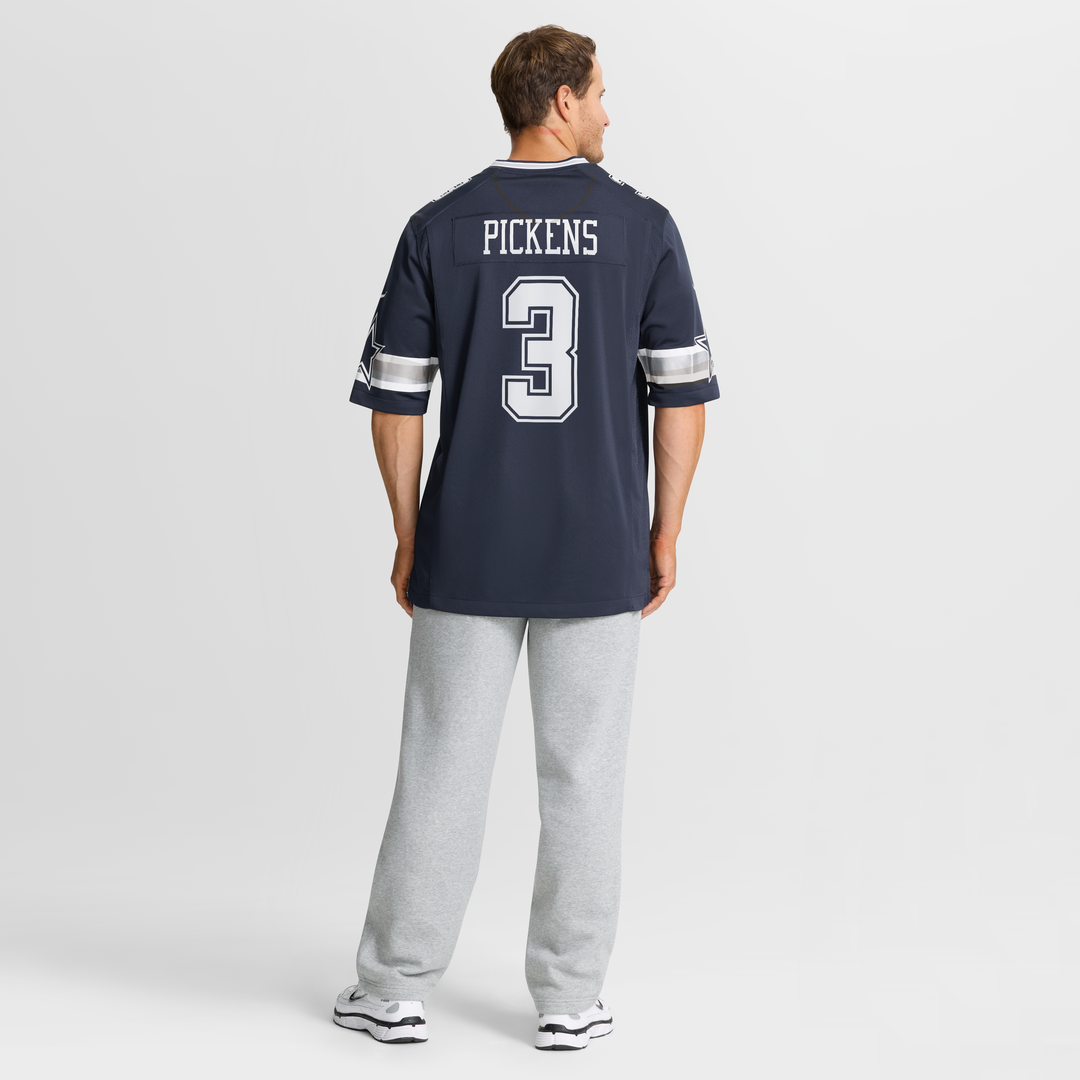 Dallas Cowboys George Pickens Navy Game Jersey product image 16, provided for visual reference and product detail review