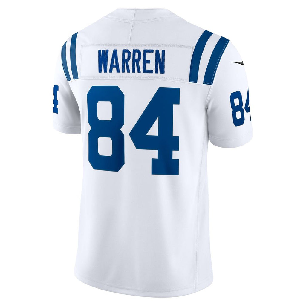 Indianapolis Colts Tyler Warren White Vapor F.U.S.E. Stitched Limited Jersey product image 3, provided for visual reference