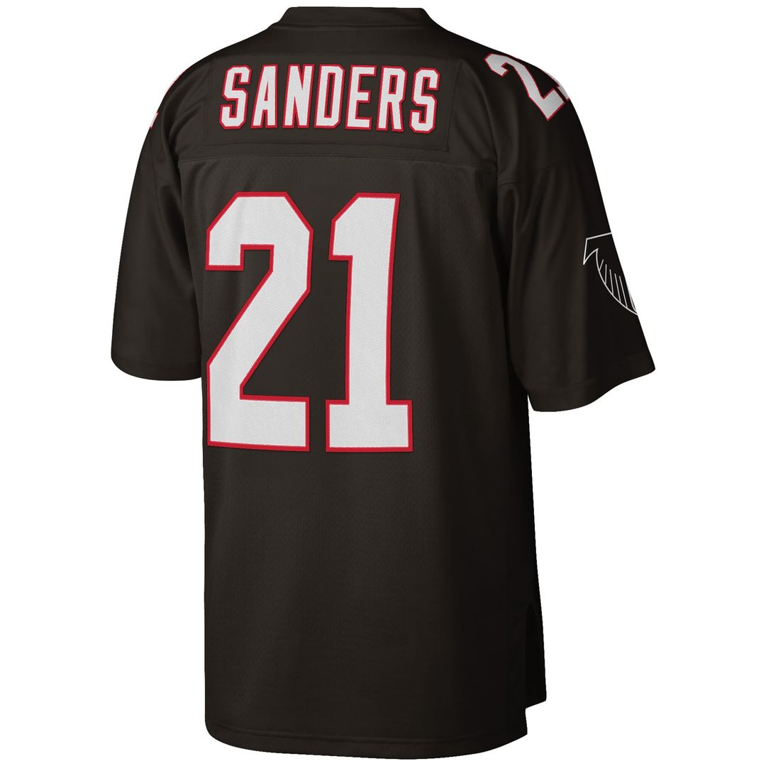 Atlanta Falcons Deion Sanders White Big & Tall 1992 Retired Player Replica Jersey product image 9, provided for visual