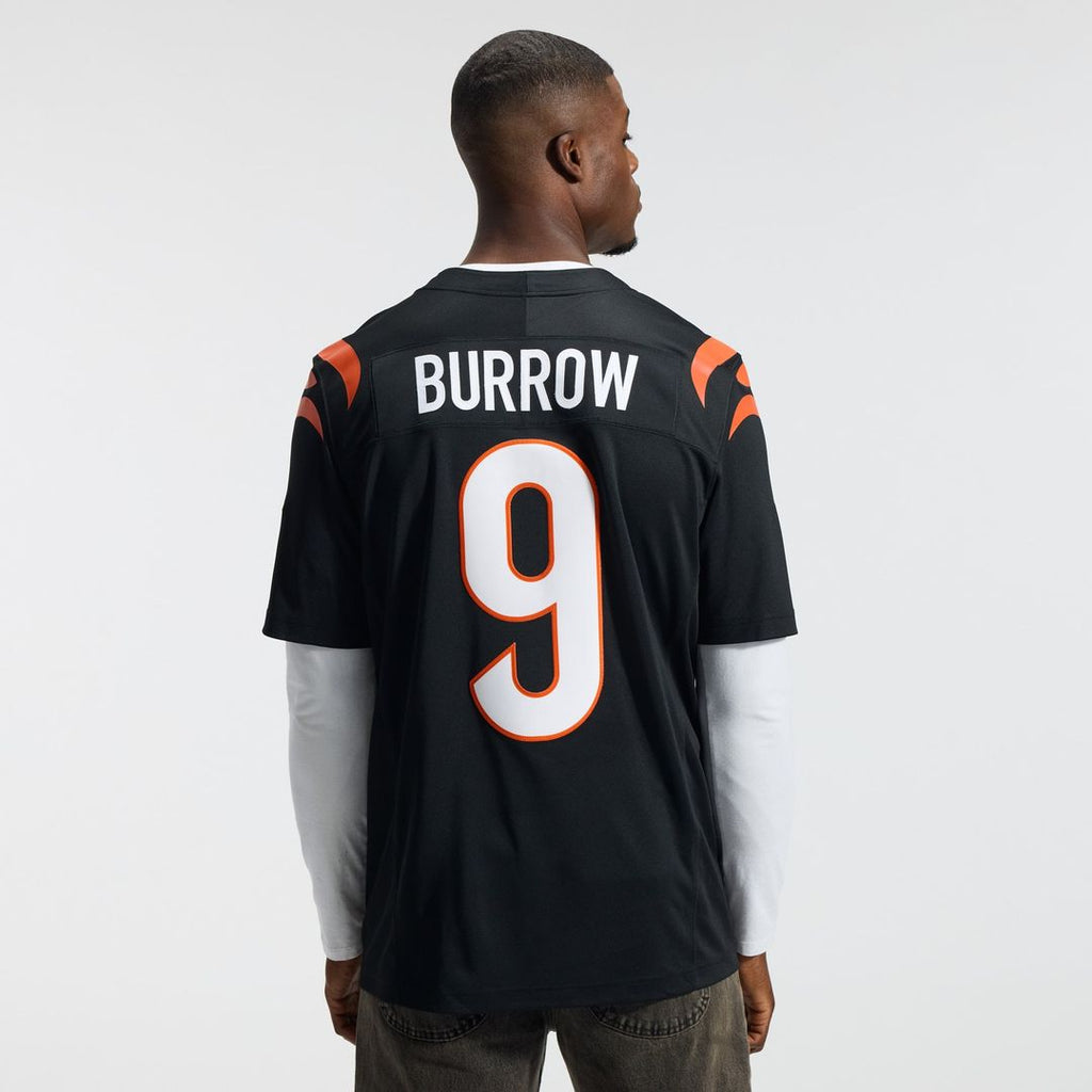 Cincinnati Bengals Joe Burrow White Vapor F.U.S.E. Stitched Limited Jersey product image 9, provided for visual reference