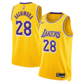 Los Angeles Lakers Icon Edition Swingman Basketball Jersey - Gold - Rui Hachimura - Unisex product image 1, provided for