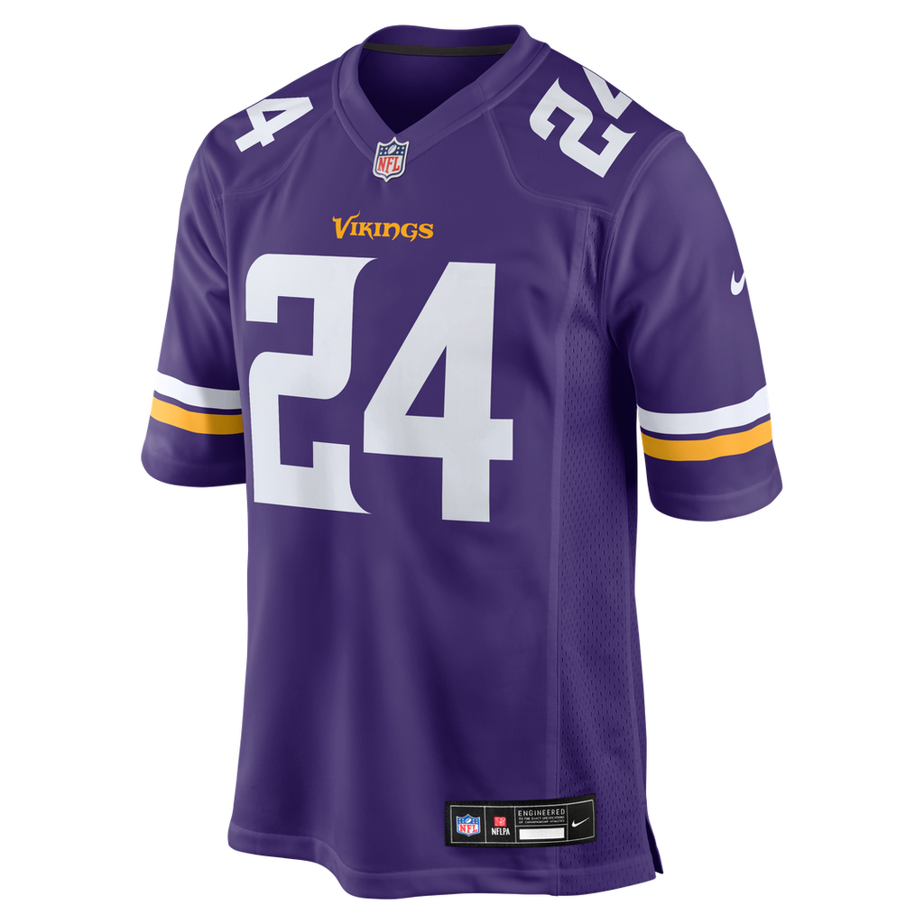 Minnesota Vikings Jay Ward Purple Team Game Jersey product image 2, provided for visual reference and product detail review