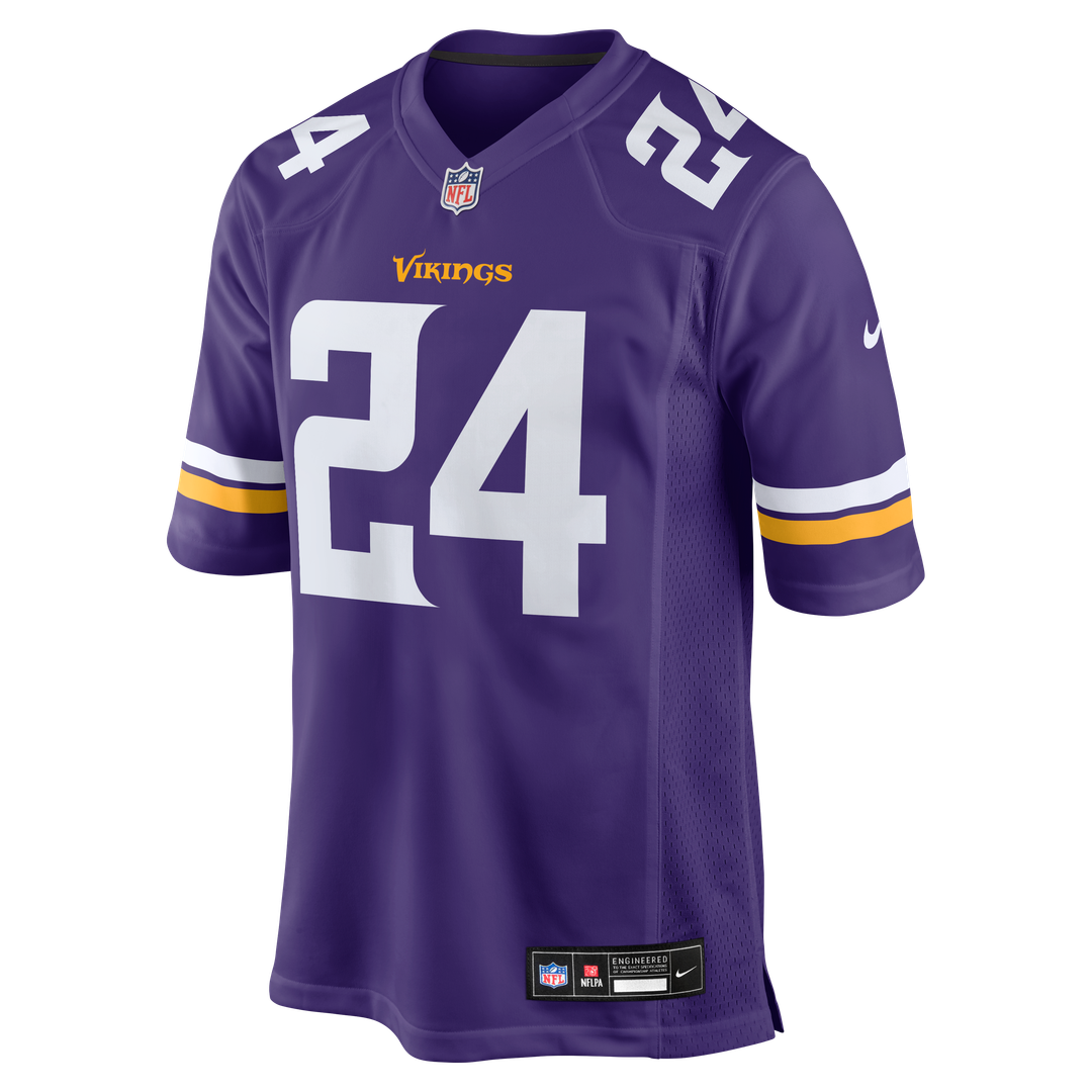Minnesota Vikings Jay Ward Purple Team Game Jersey product image 2, provided for visual reference and product detail review
