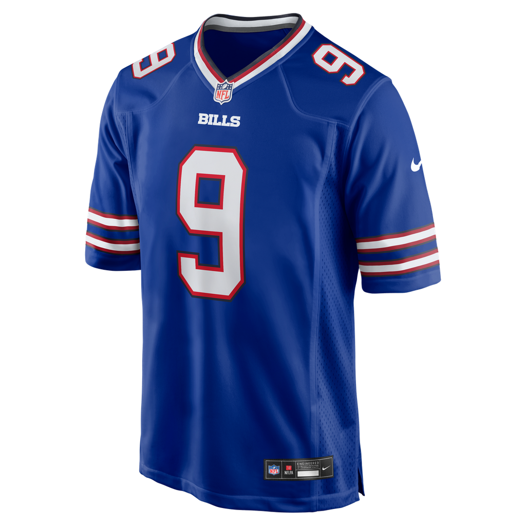 Buffalo Bills Bradley Chubb Royal Team Game Jersey product image 2, provided for visual reference and product detail review