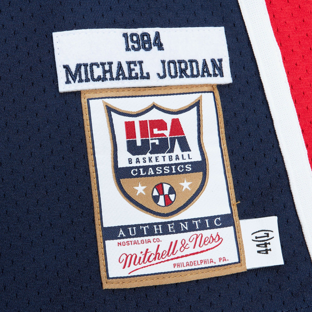 Michael Jordan Chicago Bulls 1984 Authentic Jersey product image 5, provided for visual reference and product detail review