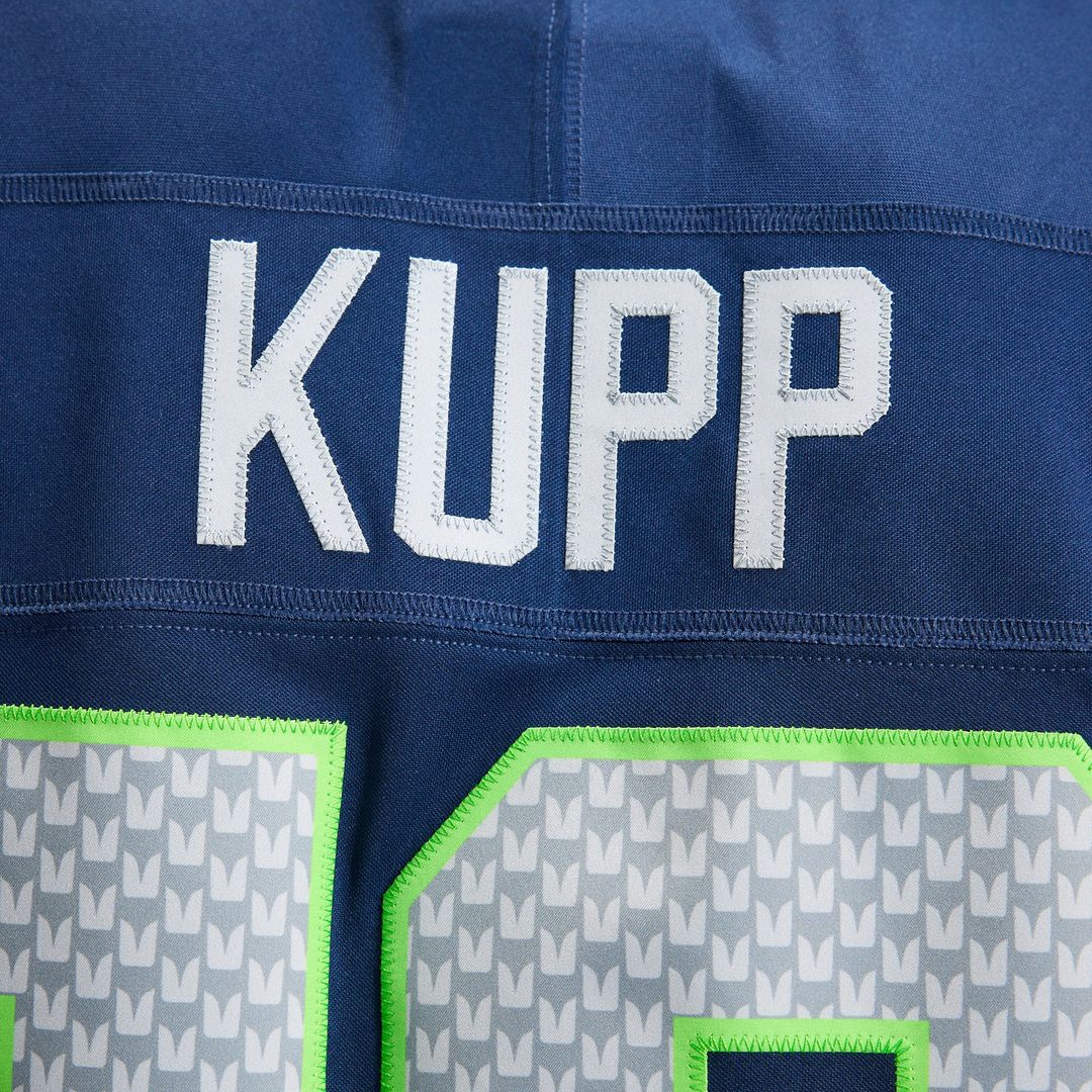 Seattle Seahawks Cooper Kupp College Navy Team Vapor F.U.S.E. Stitched Limited Jersey product image 11, provided for visual