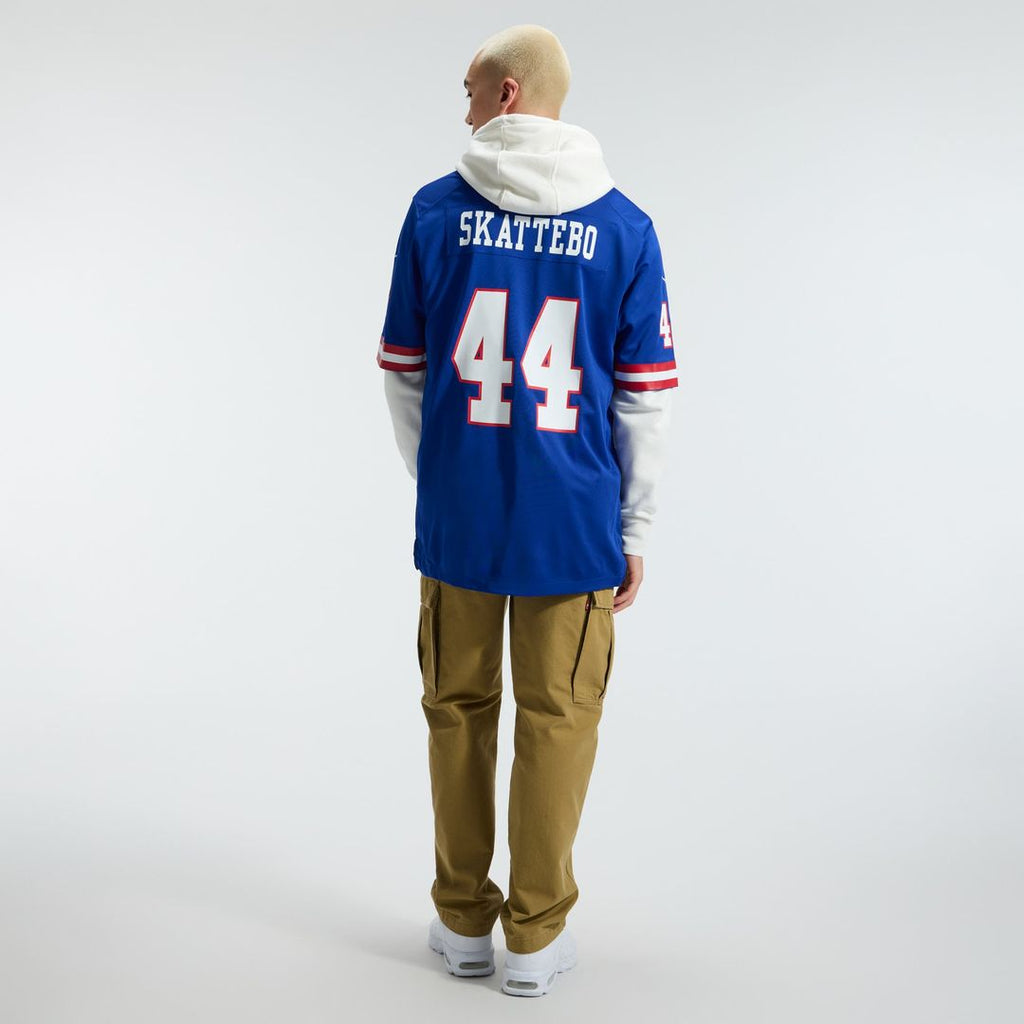New York Giants Cam Skattebo Royal Alternate 2 Legacy Game Jersey product image 5, provided for visual reference and product