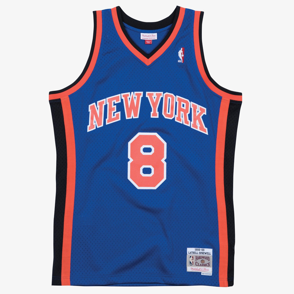 New York Knicks Mitchell & Ness Swingman Jersey Road product image 2