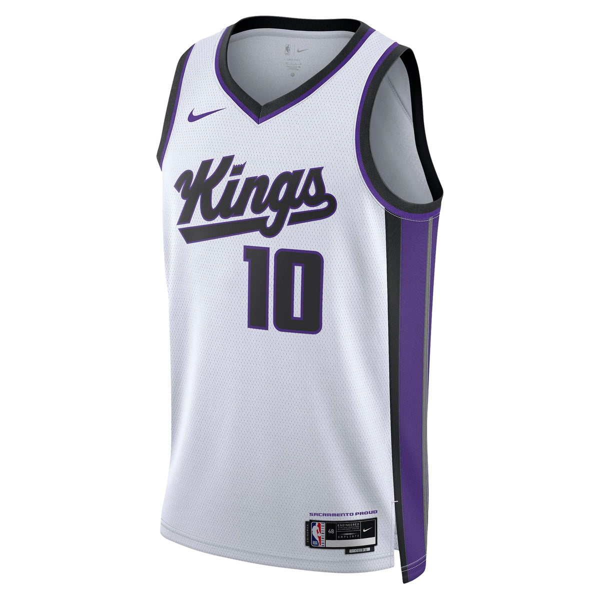 DeMar DeRozan Sacramento Kings Association Edition Swingman Jersey - White - Unisex product image 3, provided for visual