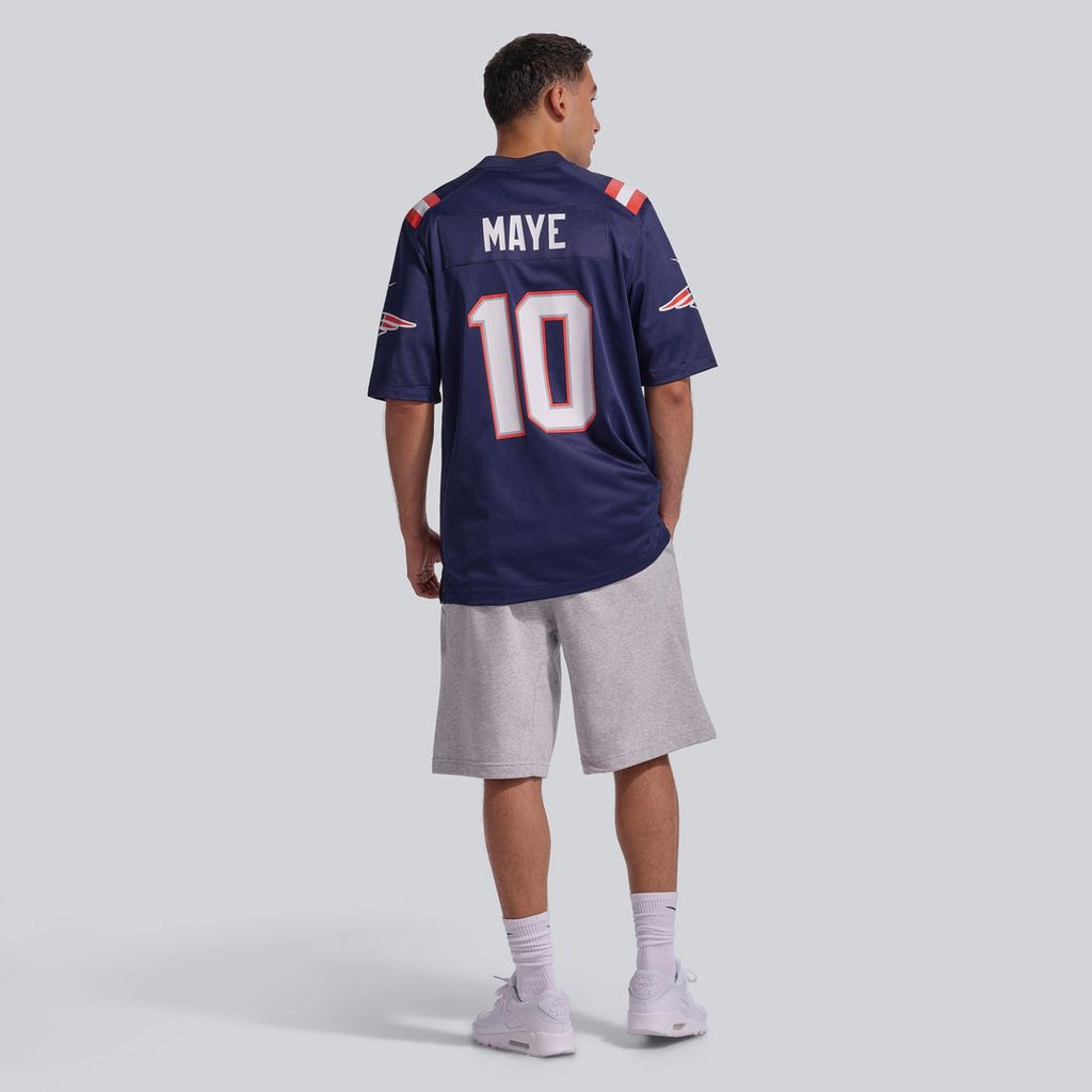 New England Patriots Drake Maye Navy Player Game Jersey product image 19, provided for visual reference and product detail