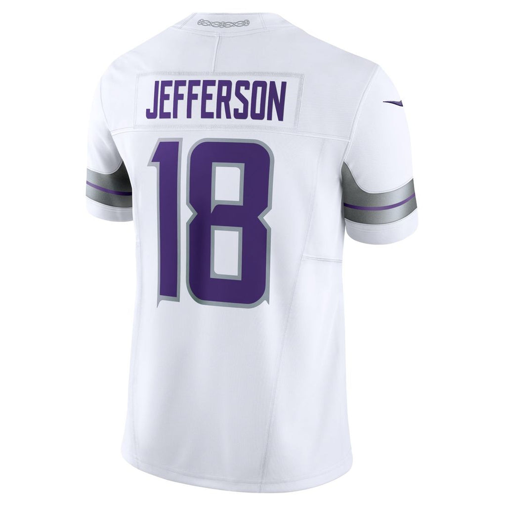 Minnesota Vikings Justin Jefferson White Alternate Vapor F.U.S.E. Limited Jersey product image 3, provided for visual