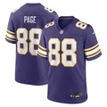 Minnesota Vikings Alan Page Purple Retired Player Alternate Game Jersey product image 1, provided for visual reference and