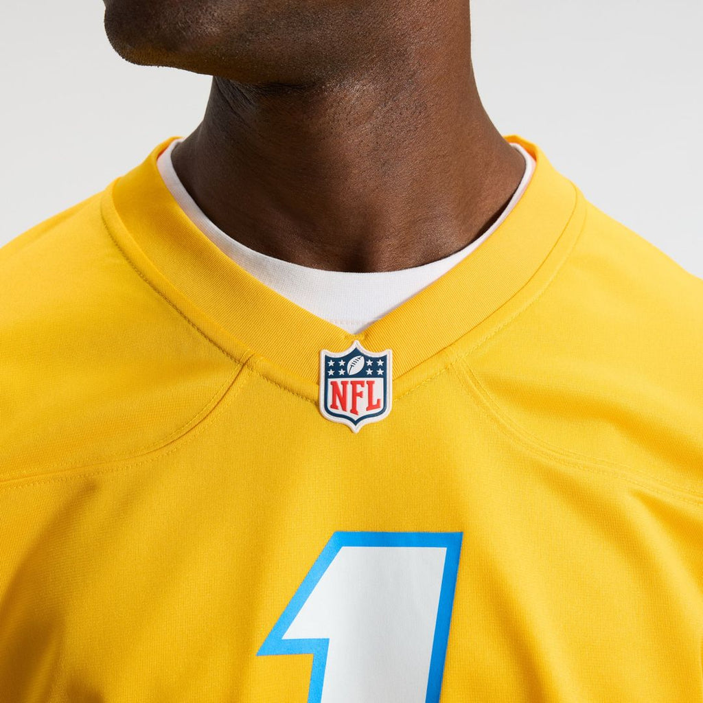 Los Angeles Chargers Quentin Johnston Navy Alternate Super Chargers Game Player Jersey product image 23, provided for visual
