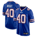 Buffalo Bills Matthew Wright Royal Team Game Jersey product image 1, provided for visual reference and product detail review