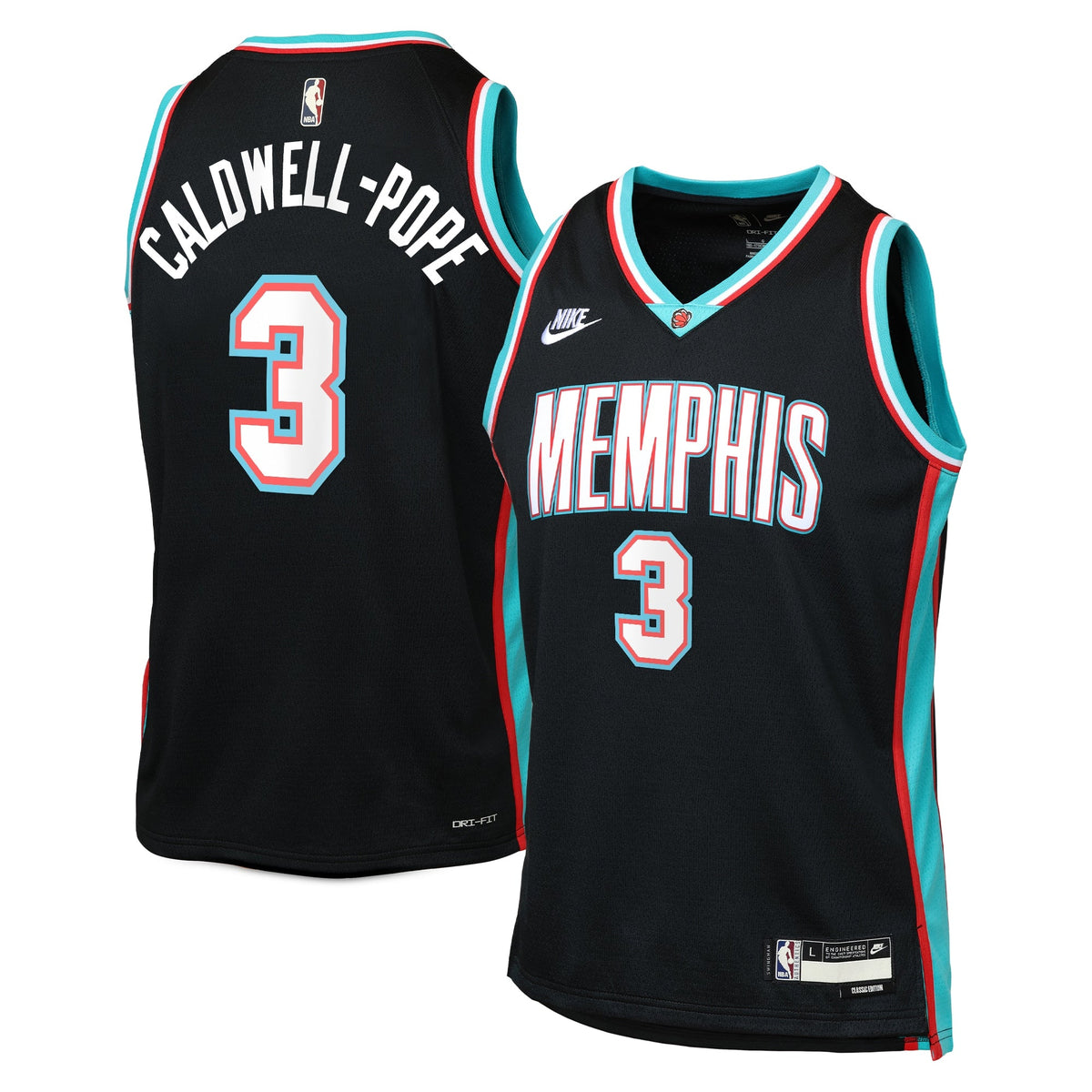 Memphis Grizzlies Nike Classic Edition Jersey - Black product image 1