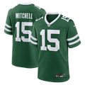 New York Jets Adonai Mitchell Legacy Green Team Game Jersey product image 1, provided for visual reference and product