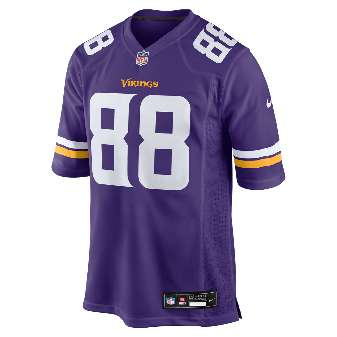 Minnesota Vikings Alan Page Purple Game Retired Player Jersey product image 2, provided for visual reference and product