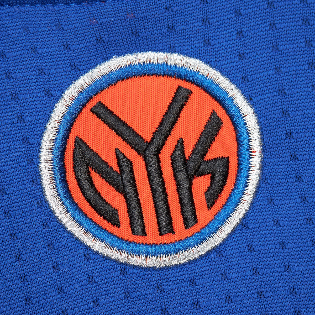 New York Knicks Carmelo Anthony Mitchell & Ness Blue 2010/11 Hardwood Classics Authentic Jersey for Men product image 7,