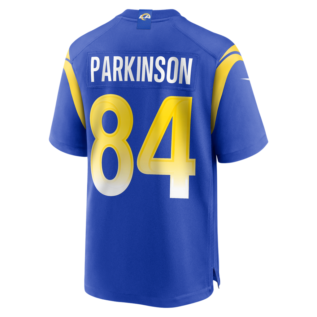 Los Angeles Rams Colby Parkinson Royal Team Game Jersey product image 3, provided for visual reference and product detail