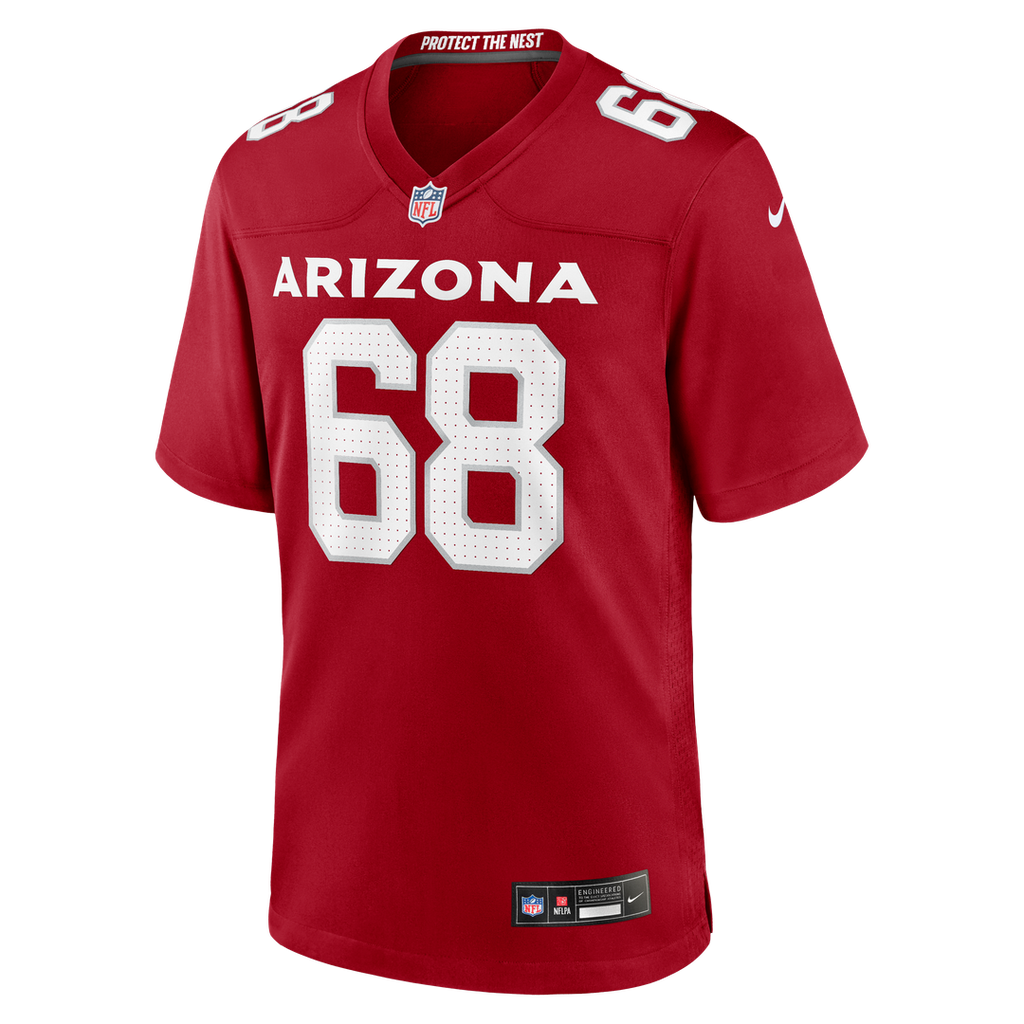 Arizona Cardinals Kelvin Beachum Cardinal Team Game Jersey product image 2, provided for visual reference and product detail