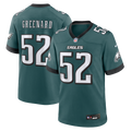 Philadelphia Eagles Jonathan Greenard Midnight Green Team Game Jersey product image 1, provided for visual reference and