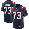 New England Patriots John Hannah Navy Game Retired Player Jersey product image 1, provided for visual reference and product