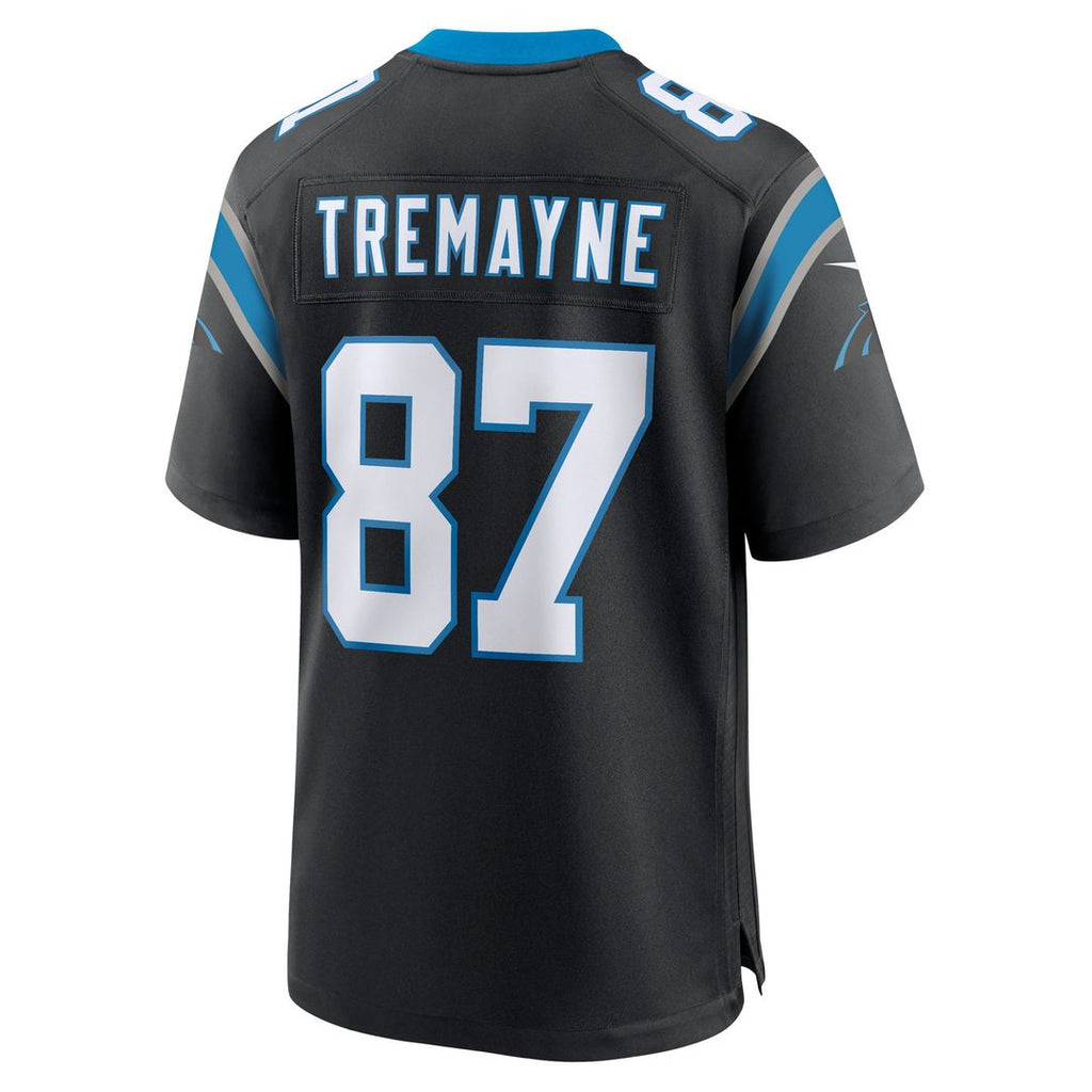 Carolina Panthers Brycen Tremayne Black Team Game Jersey product image 3, provided for visual reference and product detail