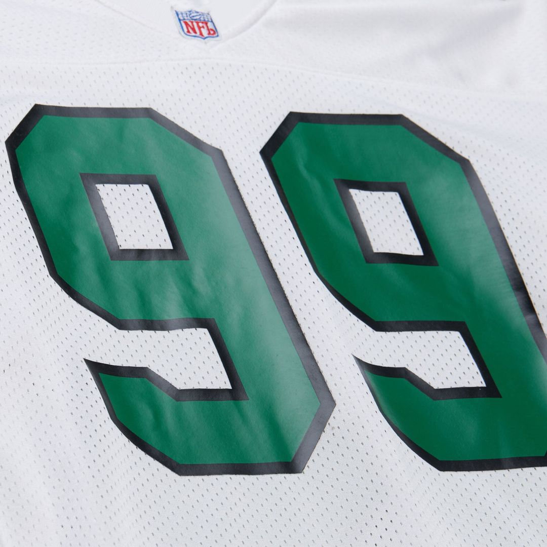 Philadelphia Eagles Jerome Brown White 1991 Authentic Throwback Retired Player Jersey product image 5, provided for visual