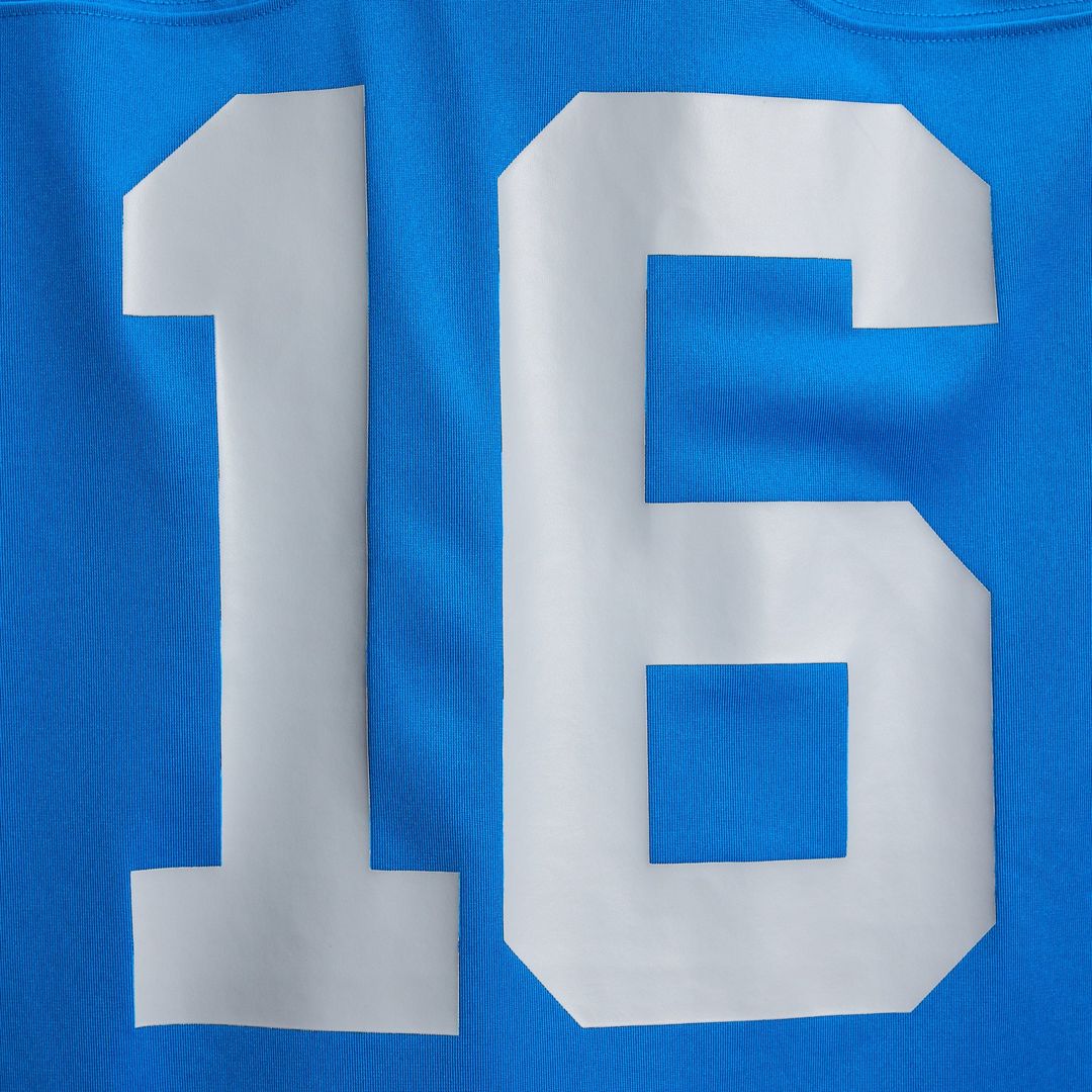 Detroit Lions Jared Goff Blue Alternate Game Jersey product image 9, provided for visual reference and product detail review